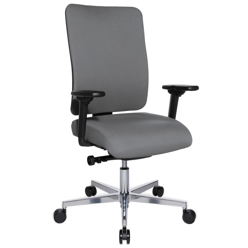Topstar bureaudraaistoel Sitness Open X Deluxe, zwart, Punktsynchron-mechaniek